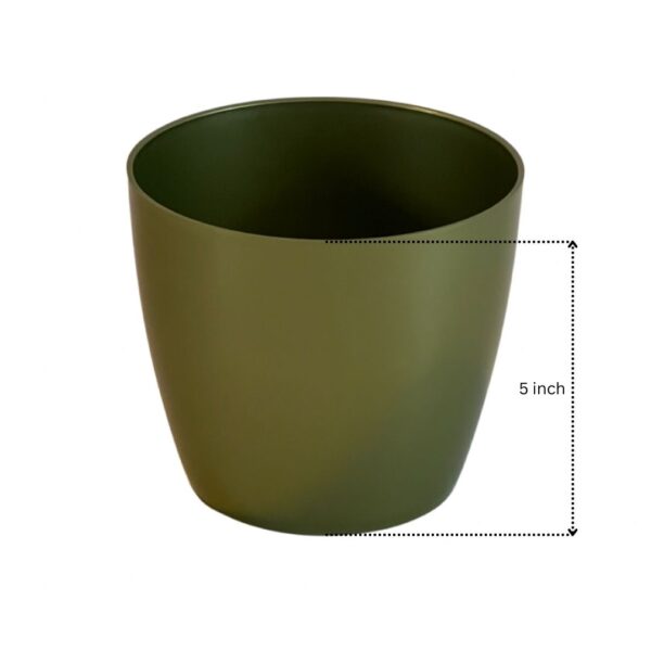 olive green pot