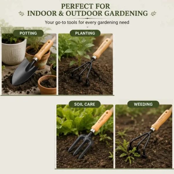 Gardening tool set