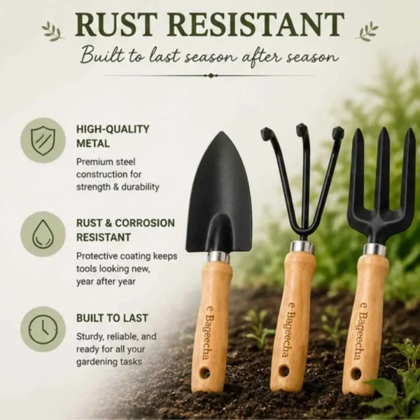 Gardening tool set